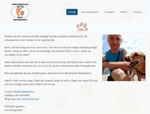 Tablet Screenshot of mydogwalk.nl